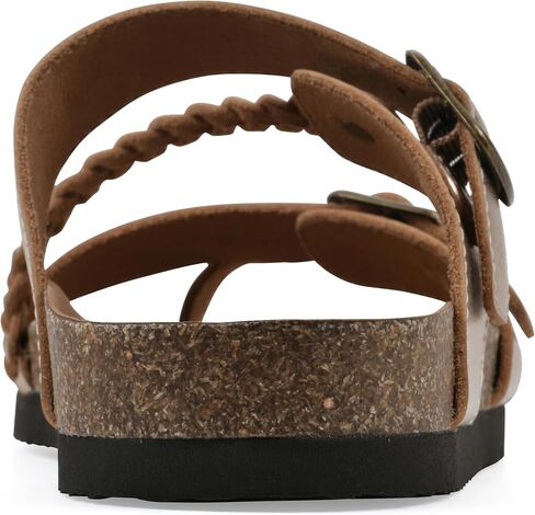 WHITE MOUNTAIN Women's Hammy Braided Signature Comfort-Molded Footbed Sandal in Saudi Arabia