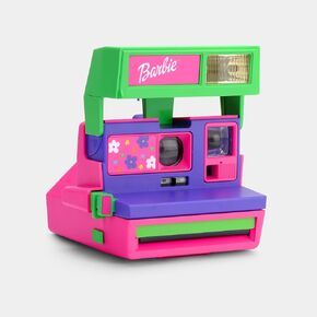 Polaroid 600 Barbie Throwback Instant Film Camera