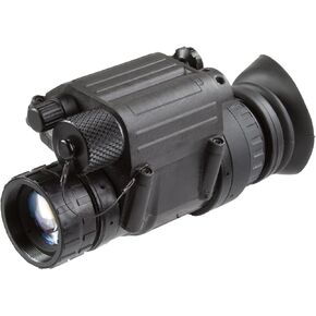 AGM Global Vision PVS-14E NW1 Enhanced Night Vision Monocular – Gen 2+ Level 1, P45-White Phosphor IIT, Auto Shut-Off, Manual Gain, Built-in IR Illuminator, Lightweight & Compact Military-Grade NVG