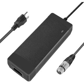 4-Pin XLR Power Supply and AC Power Supply, for Sony F55 F5 PMW-F3 Venice, Canon C400 C300 III C500 II C700, Blackmagic URSA, VariCam Camera, SmallHD 2400