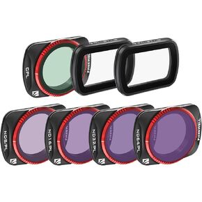 Freewell ND/PL, CPL, Mist 1/8 Filter for Osmo Pocket 3: Effortless Installation, Vibrant Color, Gimbal Compatibility