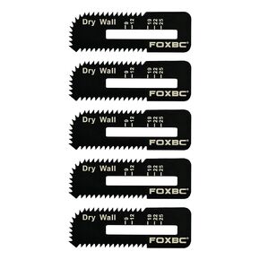 FOXBC Drywall Cut-Out Saw Blades for Makita Cut-Out Saw - 5 Pack