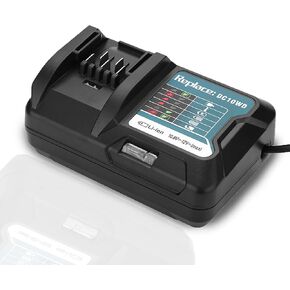 Replacement for Makita 12V Battery Charger DC10WD CXT Lithium-Ion Charger 10.8V-12V Compatible with BL1021B / BL1041B / DC10WD / DC10SB / DC10WC / BL1015 / BL1016 /(US Plug) 100-240V