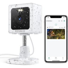 Vicohome App Weatherproof Indoor and Outdoor IP65 2K Wi-Fi Smart Home Security Camera with Color Night Vision, 2-Way Audio, Wireless Camera for Pets,Dogs & Cats, Nanny, Elderly Surveillance (1)