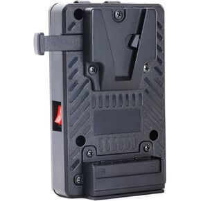 V Mount V Lock to Gold Mount Battery Adapter Plate Converter for Camera and Monitor, Compatible with All V Mount Battery