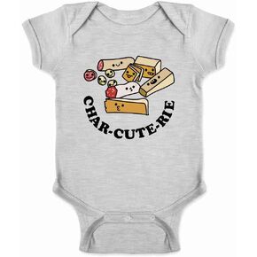 Pop Threads CharCUTErie Board Cute Funny Infant Baby Boy Girl Bodysuit