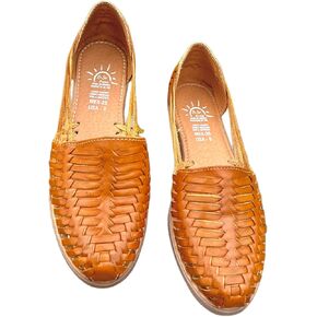 Huaraches Mexicanos para Mujer - Traditional Mexican Chanclas, Guaraches de Mujer, Sandalias Mexicanas para Women - Comfortable and Stylish Huarache de Mujer Sandals Style Pic