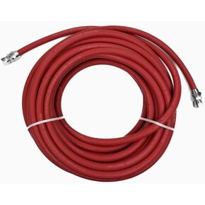 Bedford Precision 13-522 50' x 1/4" Air Hose Assembly (Red Smooth), Replacement for 71-1106
