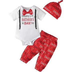 BIRTHDAY SHARK Infant Boy My 1st Father's Day Outfit First Fathers Day Baby Boy Clothes