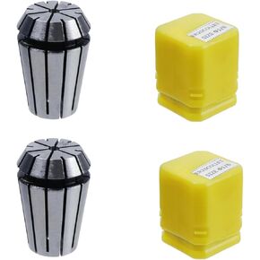 ER-20 Collet Set 1/8 Dia ER20 Spring Collet Set for Engraving Machine and Lathe Tool -2pcs