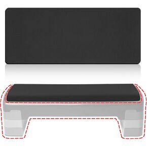 Aerobic Exercise Step Platform Thick Mat Turn Your Stepper Step Platform into a Comfortable Weight Bench for Yoga Extra Cushion for Your Knees, Wrist, and Elbows Protection