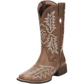 Justin Boot Company Women's Gypsy Carsen Rustic Tan Cowgirl Boot