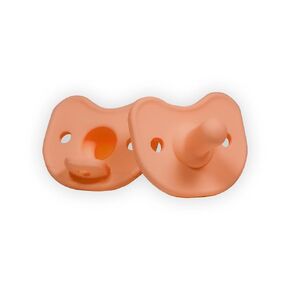 Kids Heroes Baby Pacifiers 0-6 Months, Orthodontic Pacifier Newborn, One-Piece Silicone Pacifier, BPA Free, 2 Pack