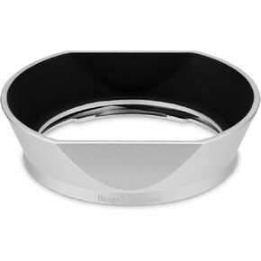Haoge Square Metal Lens Hood for Voigtlander NOKTON 35mm f1.4, 40mm f1.4, 50mm f1.5 Aspherical II 28mm F1.5 VM Lens,Carl Zeiss Biogon T* 35mm f2 35mm f2.8 ZM, Planar T* 2/50 50mm f2 ZM