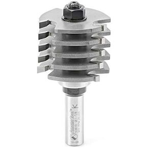 Amana Tool - 53610 Carbide Tipped Box Joint 1-7/8 Dia x 1-3/8 x 1/2" Shank with Upper