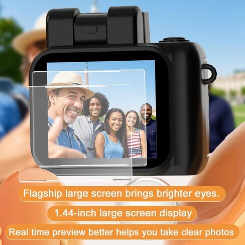 Retro Snap Camera，Mini Nostalgic Vintage View Camera，Tiny Snaps Camera，Keychain Digital Photo Camera，Llavero Mini CáMara Retro，1080p Hd with Led Flash Light (16G) in Kuwait