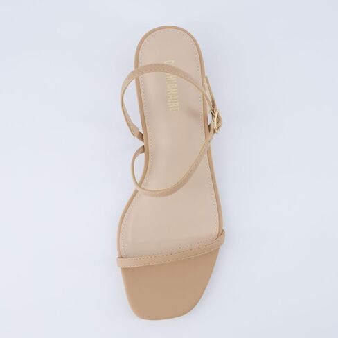 CUSHIONAIRE Soprano Women’s One Band Kitten Heel with Ankle Strap – Minimalist Dress Sandal with Memory Foam & Strappy Silhouette in Saudi Arabia