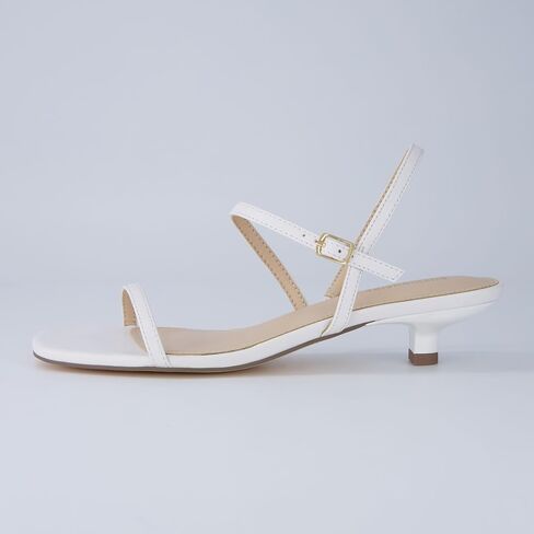 CUSHIONAIRE Soprano Women’s One Band Kitten Heel with Ankle Strap – Minimalist Dress Sandal with Memory Foam & Strappy Silhouette in Saudi Arabia
