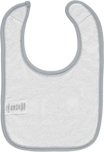 Cudlie 5-Pack Baby Bibs for Drooling Teething and Feeding Infants - Baby Drool Bibs for Baby Boys, Newborn Accessories, Baby Shower Gifts -Hello World in Kuwait