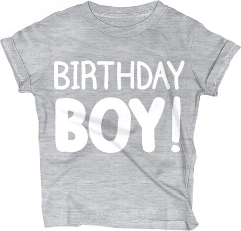 Lalo & Luna Happy Birthday Boy T-Shirt (1-12 Years Old) Baby-Toddlers to Kids Party Outfit Tee Gift in Saudi Arabia