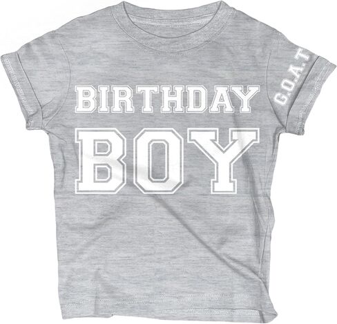 Lalo & Luna Happy Birthday Boy T-Shirt (1-12 Years Old) Baby-Toddlers to Kids Party Outfit Tee Gift in Saudi Arabia