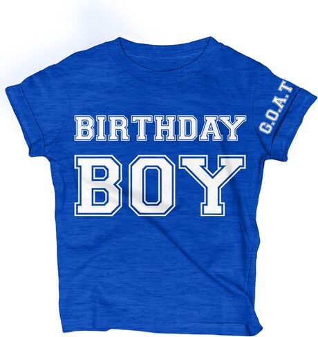 Lalo & Luna Happy Birthday Boy T-Shirt (1-12 Years Old) Baby-Toddlers to Kids Party Outfit Tee Gift in Saudi Arabia