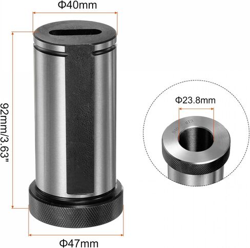 uxcell Drill Sleeve Adapter Holder D40-MT3 Morse Taper Reducing Adapter for CNC Lathe Milling Lathe Parts Tool in Saudi Arabia