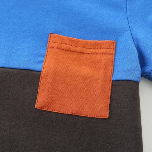 Toddler Baby Boy Summer Clothes T Shirt Solid Pants Set Infant Spring Summer Outfit in Kuwait