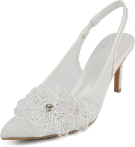Delicious Beyond ~ Women Pointed Toe High Heel Bridal Dress Pumps in Saudi Arabia