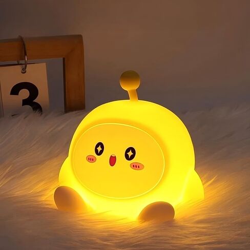 GWALSNTH LED Lying Pig Tapping Lamp, 3 Level Dimmable Nursery Nightlight,Silicone Night Light,Rechargeable Bedside Touch Lamp for Bedroom Breastfeeding in Saudi Arabia