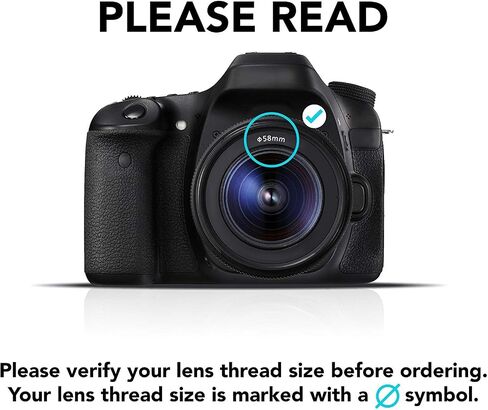 Zeikos 52mm 4 قطعة مرشح عن قرب عالي الوضوح (+1 ، +2 ، +4 و +10 diopters) ، حافة المعادن ، مجموعة التكبير ، مع علبة ديلوكس ومجموعة القماش الألياف المعجزة in Kuwait