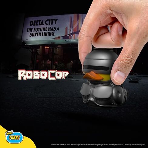 Tubbz Mini: Robocop Cosplaying Rubber Duck Vinyl Figure in Kuwait