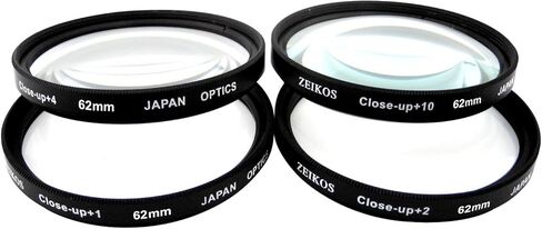 Zeikos ZE-CU477 Closeup Filter Set 77MM (4-Piece) in Kuwait