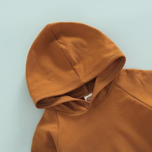 BHMAWSRT Toddler Baby Boy Outfits Long Sleeve Hooded Hoodie Sweatshirts Jeans Sweatpants Kids Boy Fall Winter Clothes in Kuwait