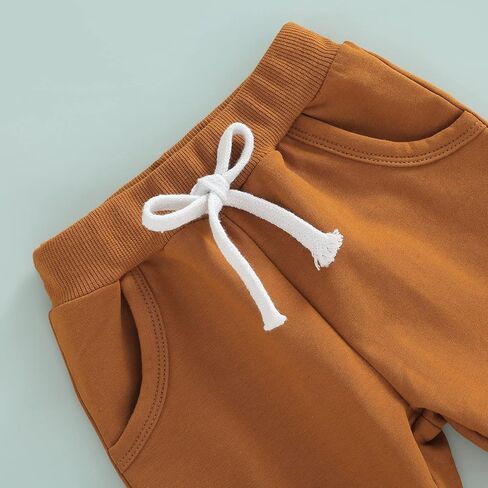 BHMAWSRT Toddler Baby Boy Outfits Long Sleeve Hooded Hoodie Sweatshirts Jeans Sweatpants Kids Boy Fall Winter Clothes in Kuwait