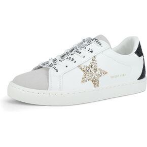 VINTAGE HAVANA Women’s Fashion Sneakers | Casual Lace up Low Top Tennis Shoes | Cute Trendy Dressy Sneakers