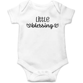 Little Blessing - Funny Baby Essentials Bodysuit - Baby Girl Clothes Newborn One Piece Romper