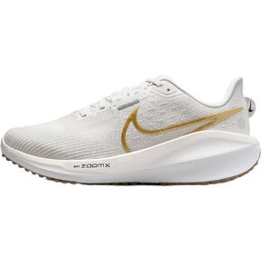 Nike Vomero 17 Women's Road Running Shoes (FB8502-006, Phantom/Light Bone/Sail/Metallic Gold) Size 9