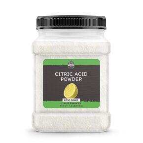 Birch & Meadow Citric Acid, 1.8 lb, Food Safe, Food Preservative