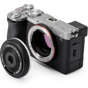 Viltrox AF 28mm F4.5 Pancake Lens for Sony E-Mount, Auto Focus Chips-Size Lens, Ultra-Thin Prime Wide Angle Lens, Full Frame Lens for Sony E-Mount Camera Lens