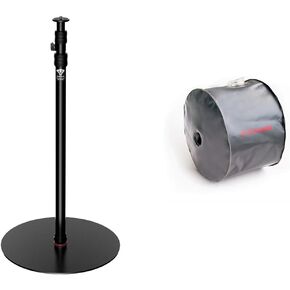 IFOOTAGE Cobra 2 Round Base Monopod RB-A400,with Water Bag,15.75"/40cm Diameter,Max.Payload 22lbs/10KG,Aluminium Alloy Stable Structure, Height 30.28"/76.9cm~79.4"/201.6cm,for LED Video Light