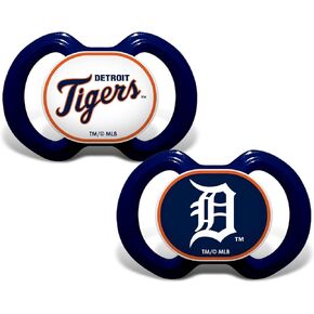 Baby Fanatics Det2000: Detroit Tigers Pacifier 2-Pack