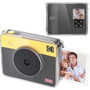 Gepege Kodak Mini Shot 3 Retro Case,PC hardcase protection Case,for Kodak Mini Shot 3 Retro 2-in-1 camera/Portable Instant printer with shoulder strap (camera not included)