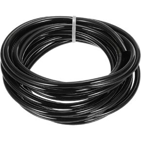 أنابيب Patikil pneumatic 1/4 OD 16.4ft ، 6 مم OD 4MM ID PU خط أنبوب خط الهواء لتركيب ضاغط الهواء أو نقل السوائل ، الأسود