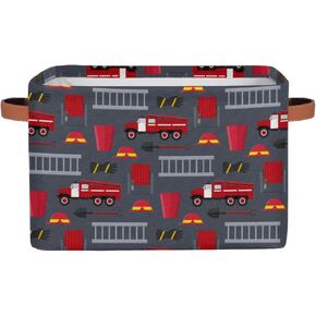 Dragon Water Fire Storage Baskets with Handles,Foldable Cubes Cloth Storage Box Bin,Waterproof Open Shelves Basket Organizer Toy Gift Basket Empty for Clothes Playroom Nursery Laundry Home Decorative