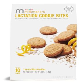 Munchkin Milkmakers Lactation Cookie Bites ، الكراميل المملح للشوكولاتة ، 10 CT