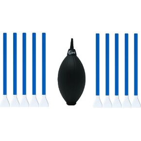 UES APS-C Sensor Cleaning Swabs x 10 and Dust Air Blower x 1