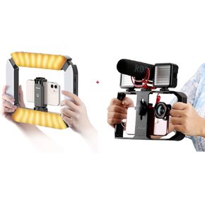 ULANZI U200 Smartphone Video Rig with Light Bundle with U Rig Pro Video Rig