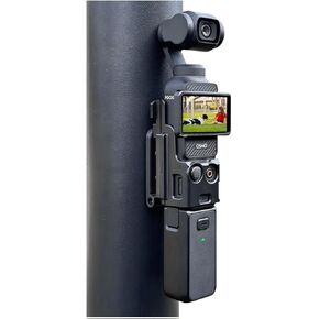 Magnetic Mount Stand Compatible with DJI Osmo Pocket 3, Adjustable Pocket3 Accessories Magnet Suction Case Strong Expansion Clamp Holder, Hand-Free Vlog, Quick-Fixing