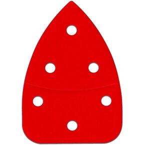 Diablo Premium CAT/Mouse Detail Sanding Sheets with Hook & Lock - 220-Grit, Ultra Fine Grit, 3-7/8" x 5-1/2", 6 Holes, 5-Pack - DCTCAT220H05G